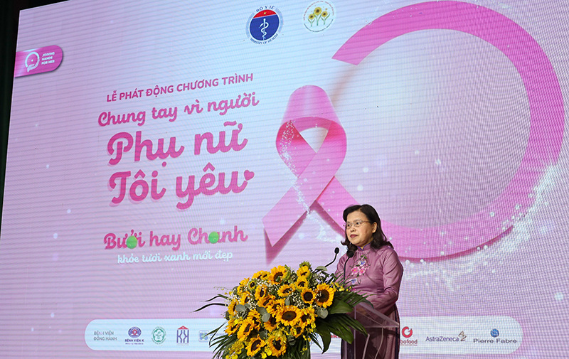 Thứ trưởng Bộ Y tế: Nếu được phát hiện sớm, tỉ lệ chữa khỏi ung thư vú có thể lên đến 90% - Ảnh 3.
