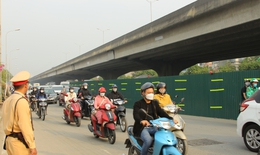 Cục CSGT đề nghị Hà Nội mượn phần đất bên phải để mở rộng đường Nguyễn Xiển