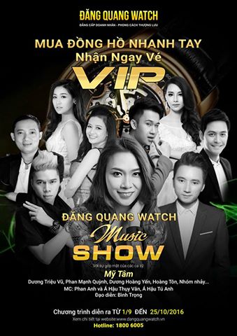 Đăng Quang music show 2016