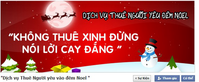 
	Dịch vụ cho thuê người yêu trong đêm Noel