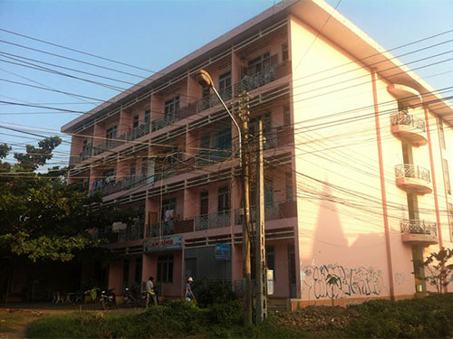 Chung cư nơi Long “rồng đỏ” và cô nhân tình tên G. từng chung sống Chung cư nơi Long “rồng đỏ” và cô nhân tình tên G. từng chung sống