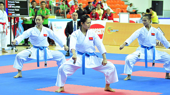 Karate sẽ là "tâm điểm huy chương" của đoàn Việt Nam trong hôm nay