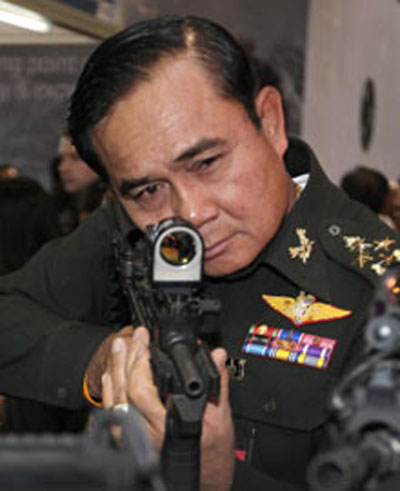 Ông Prayuth Chan-ocha, tư lệnh quân đội Thái Lan Ảnh: Bangkok Post