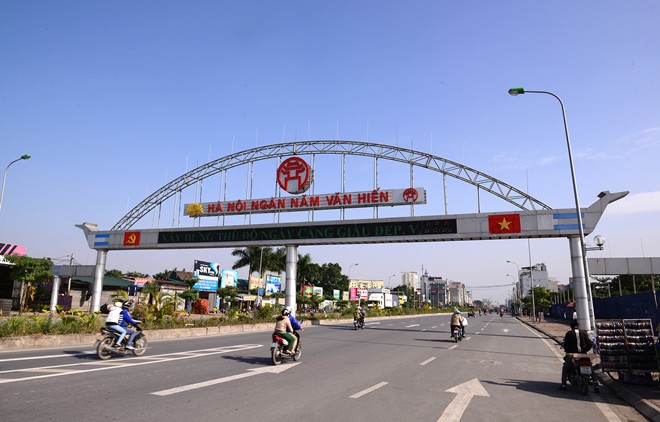Toàn cảnh hai quận mới của Thủ đô 1