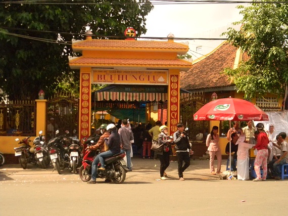 
	Chùa Bửu Hưng Tự - nơi tổ chức tang lễ cho 4 nạn nhân xấu số.
