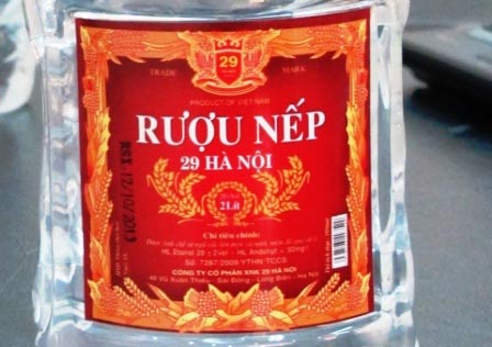 Niêm phong, tạm đóng cửa Cty SX rượu nếp 29 Hà Nội