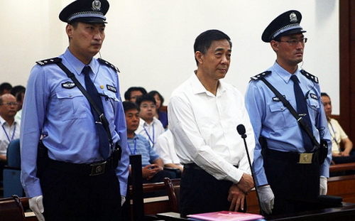 Bạc Hy Lai trong phiên tòa hồi tháng 9/2013.