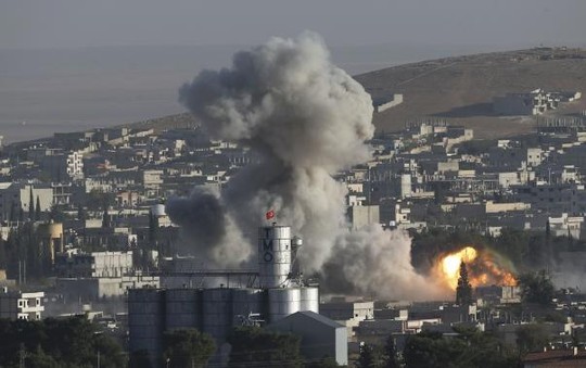 Kobani có nguy cơ thất thủ. Ảnh: Reuters