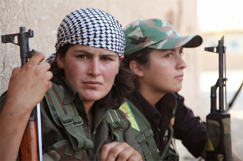 IS, nữ chiến binh Kurd, kẻ thù