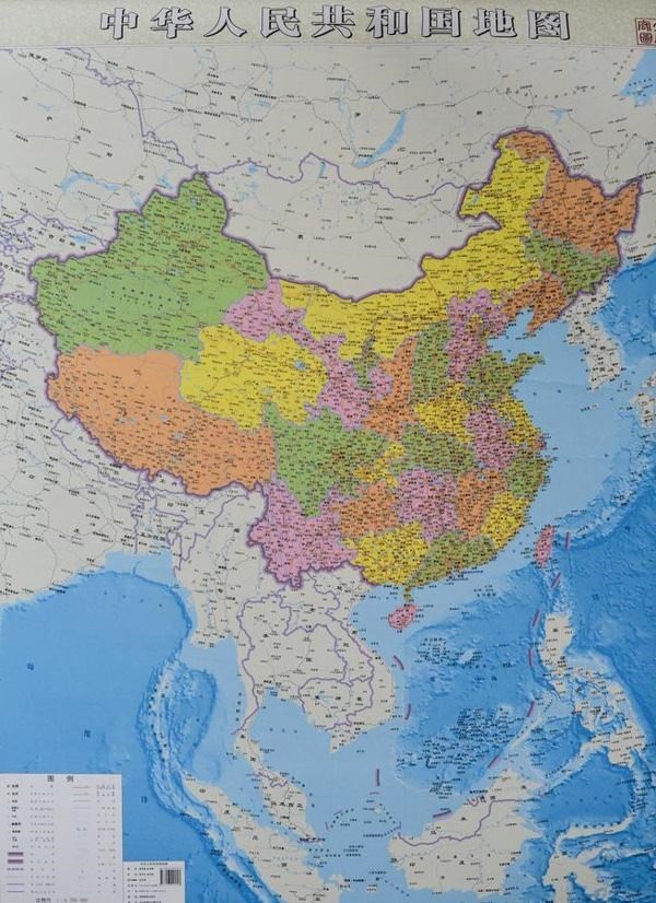 Tấm bản đồ mới hết sức ngang ngược của Trung Quốc với 