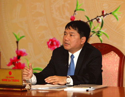 Bộ trưởng Bộ GTVT Đinh La Thăng