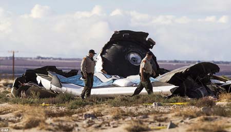 Vụ tai nạn tàu Virgin Galactic xảy ra hôm 31/10 khiến một phi công tử nạn và một người bị thương