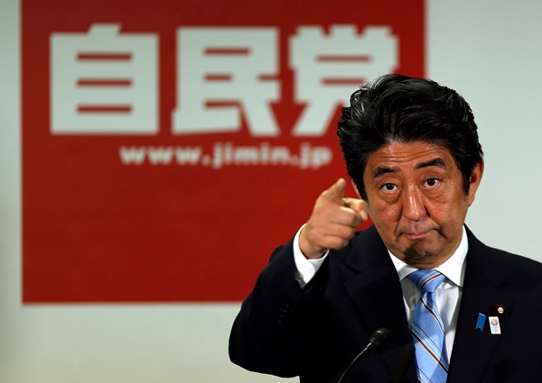 Ông Abe không chấp nhận Trung Quốc đe dọa láng giềng.