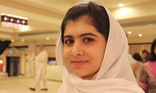 Cô bé Malala Yousafzai. Ảnh: Reuters.
