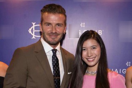 Ái nữ tập đoàn nghìn tỷ ăn tối cùng David Beckham