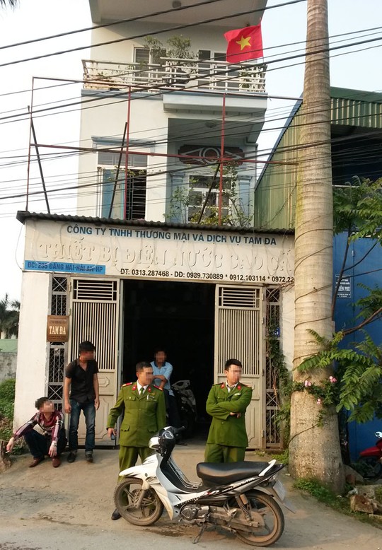 Trụ sở Công ty TNHH Thương mại và dịch vụ Tam Đa, nơi xảy ra vụ bưu phẩm phát nổ Trụ sở Công ty TNHH Thương mại và dịch vụ Tam Đa, nơi xảy ra vụ bưu phẩm phát nổ