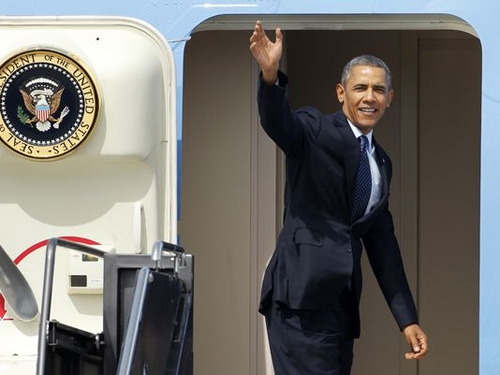 Tổng thống Mỹ Barack Obama sẽ có chuyến thăm châu Á vào tháng 4 năm sau. Ảnh minh họa: AP