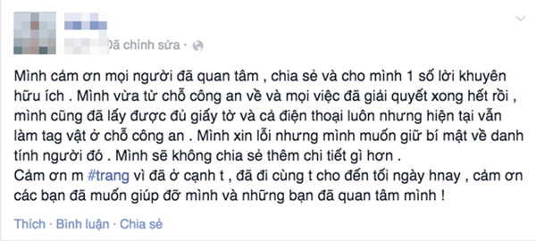 Khoản 1 Điều 141 BLHS quy định: Người nào cố tình không trả lại cho chủ sở hữu, người quản lý hợp pháp hoặc không giao nộp cho cơ quan có trách nhiệm tài sản có giá trị từ năm triệu đồng đến dưới hai trăm triệu đồng, cổ vật hoặc vật có giá trị lịch sử, văn hoá bị giao nhầm hoặc do mình tìm được, bắt được, sau khi chủ sở hữu, người quản lý hợp pháp hoặc cơ quan có trách nhiệm yêu cầu được nhận lại tài sản đó theo quy định của pháp luật, thì bị phạt cải tạo không giam giữ đến ba năm hoặc phạt tù từ ba tháng đến hai năm.