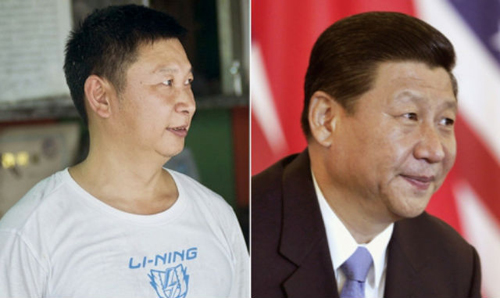 Ông Shao Jianhua trở nên nổi tiếng vì ngoại hình giống hệt Chủ tịch Tập Cận Bình. Ảnh: Shanghaiist