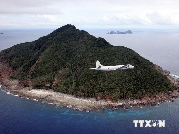 Một máy bay Nhật Bản bay qua ADIZ mà Trung Quốc đơn phương thiết lập trên biển Hoa Đông. (Ảnh minh họa. Nguồn: AFP/TTXVN)