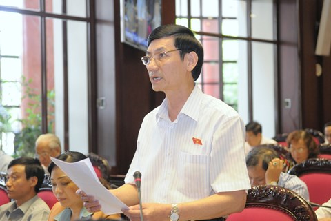 Đại biểu Đỗ Văn Vẻ (Thái Bình).