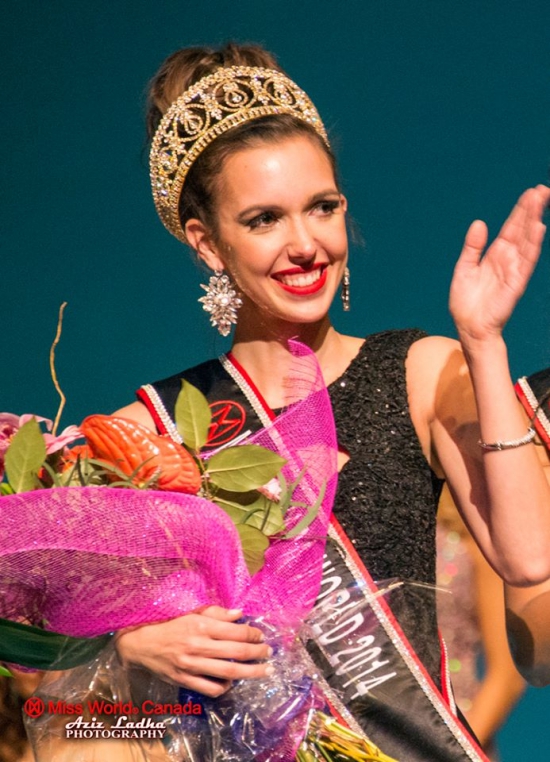 Đại diện của Canada tại Miss World 2014 - Annora Bourgeault bị chê tơi tả khi mới đăng quang.