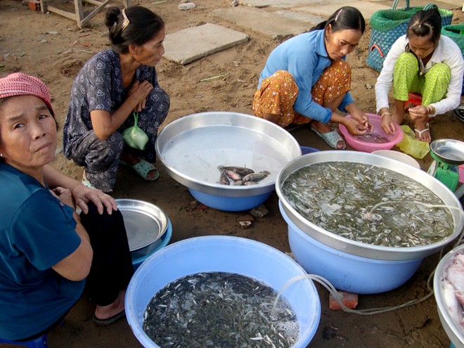 Những chợ đặc biệt chỉ có trong mùa lũ 