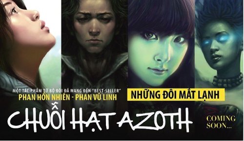 Tiểu thuyết Chuỗi hạt Azoth của Phan Hồn Nhiên phần nào thay đổi thói quen và văn hóa đọc của tuổi mới lớn.