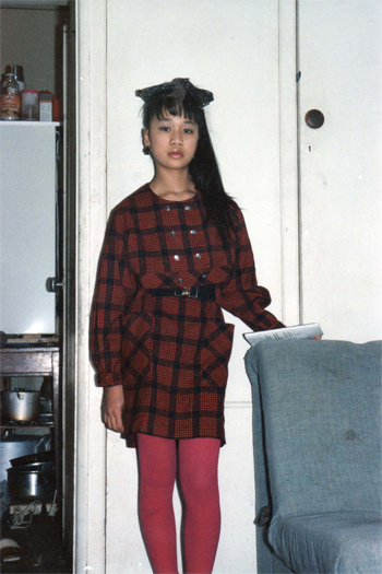 Cháu Quỳnh Nga - ảnh chụp năm 12 tuổi.
