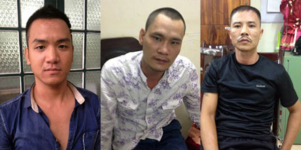 3 đối tượng trực tiếp liên quan đến vụ sát hại nạn nhân Kiều Thành Hồng đã bị bắt giữ trước đó.