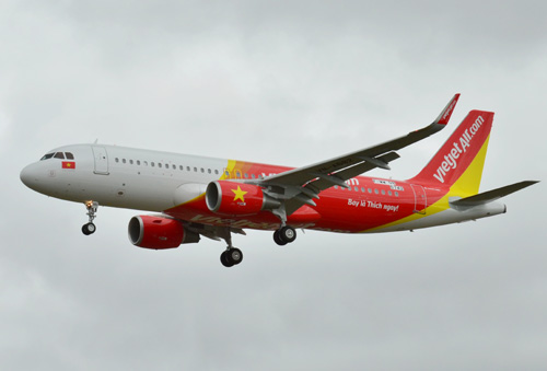 Máy bay VietJet Air đã hạ cánh khẩn cấp an toàn - Ảnh minh họa