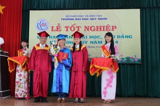 Lễ tốt nghiệp của sinh viên khóa 33 trường ĐH Quy Nhơn Lễ tốt nghiệp của sinh viên khóa 33 trường ĐH Quy Nhơn