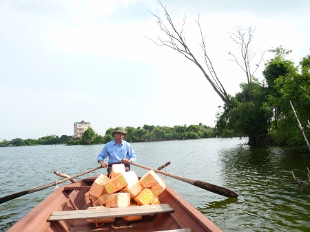 Ông Lê Văn Huy dấn thân bảo vệ đàn cò vạc, góp phần giữ gìn khu sinh thái Đảo Cò.