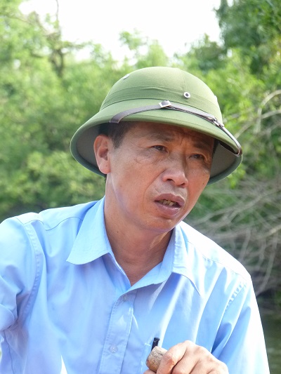 Ông Lê Văn Huy là người có công bảo vệ cò, vạc.