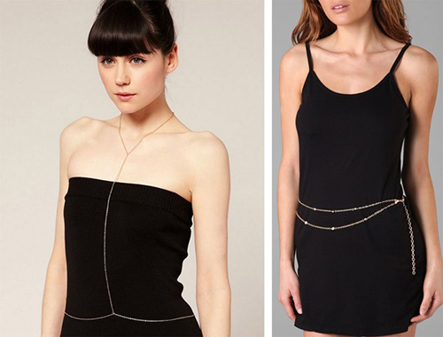 Sao giữ eo con kiến bằng chuỗi dây belly chain - 3