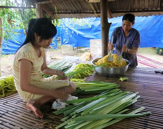 Ngọt bùi bánh lá thốt nốt