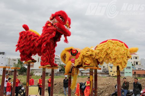 múa lân, nghề cầu tài lộc, gian nan, Đà Nẵng, đội lân