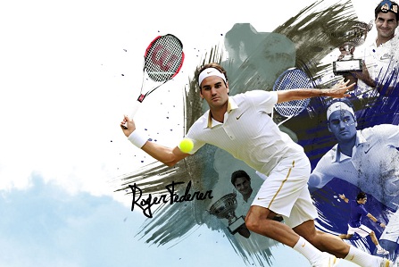 Roger Federer là một trong những tay vợt vĩ đại nhất mọi thời đại.