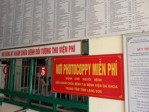 Một số thủ tục phiền hà cho dân đã được các bệnh viện giảm thiểu. Ảnh: Lê Hảo (Cục Quản lý Khám chữa bệnh).
