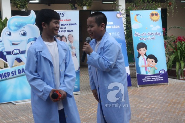 Nhật Nam và Quang Anh cùng P/S Bảo vệ nụ cười Việt Nam 7