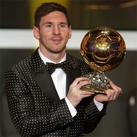 Các con Messi như bản sao của bố tại lễ trao giải Quả bóng vàng 2021