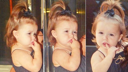 Kiểu tóc tuyệt xinh của con gái Beckham - 9