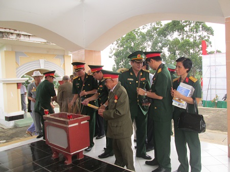 Các cựu binh Trung đoàn 96 anh hùng hôm nay.