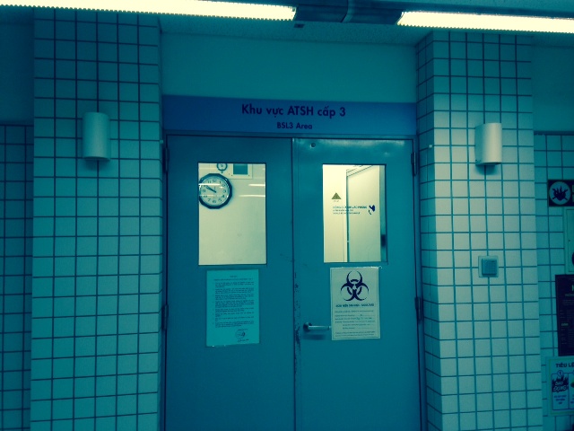 Phòng xet nghiệm cấp độ 3 tại Viện Vệ sinh dịch tễ Trung ương