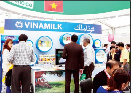 Vinamilk tham gia hội chợ Gulfood 2014 tại Dubai vào tháng 2/2014; thông qua hội chợ này, Vinamilk có được nhiều khách hàng mới và thị trường mới.