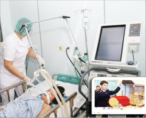 Các thiết bị y tế nhập khẩu vào Việt Nam phải mới 100% để đảm bảo chất lượng khám, điều trị cho người bệnh. Ảnh: Trần Minh