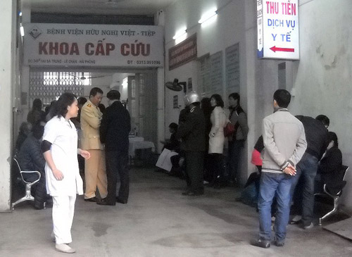 Khoa cấp cứu Bệnh viện Việt Tiệp