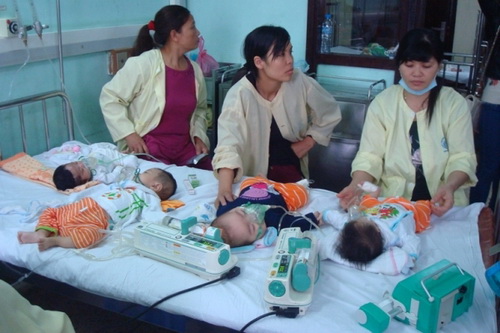 Chăm sóc trẻ em mắc Sởi tại BV Nhi Trung ương