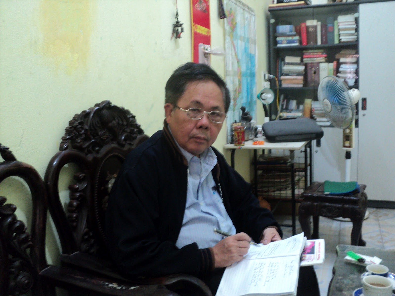 Nhà thơ Nguyễn Thanh Kim.