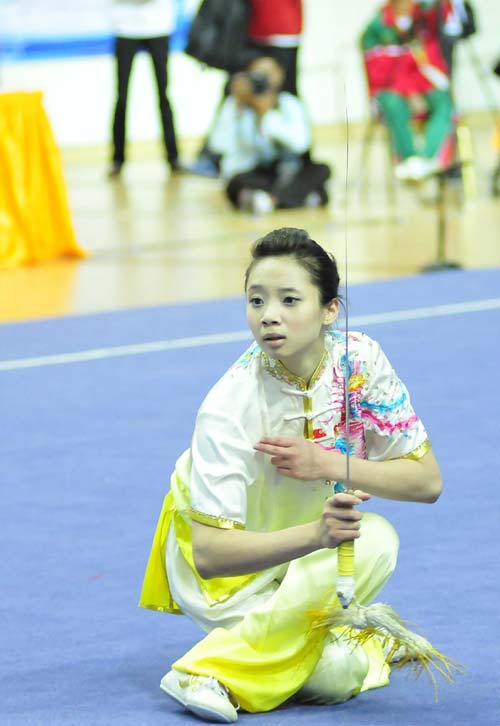 Võ sĩ wushu Dương Thúy Vi